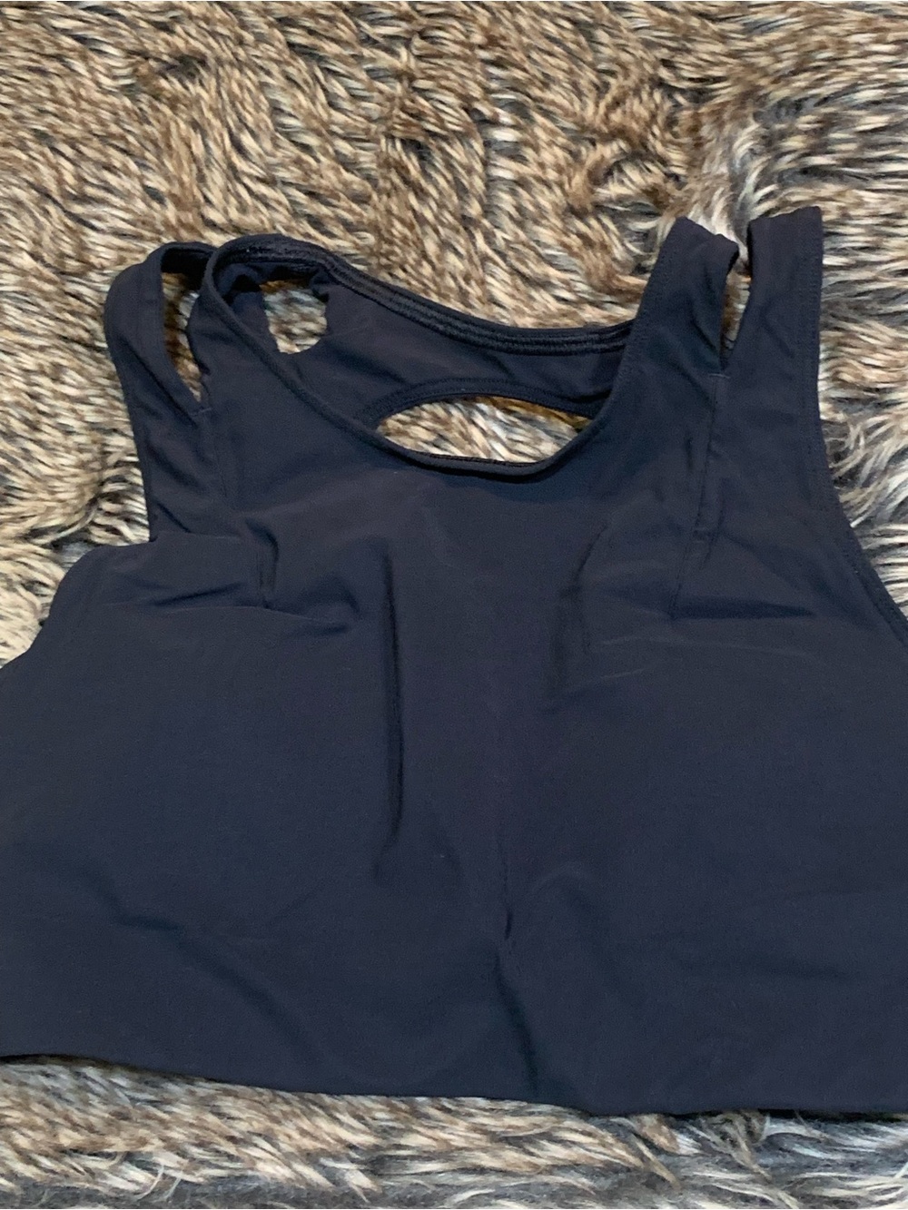 Lululemon Strong Front Bra *Medium Support, 6B/C Cups Black